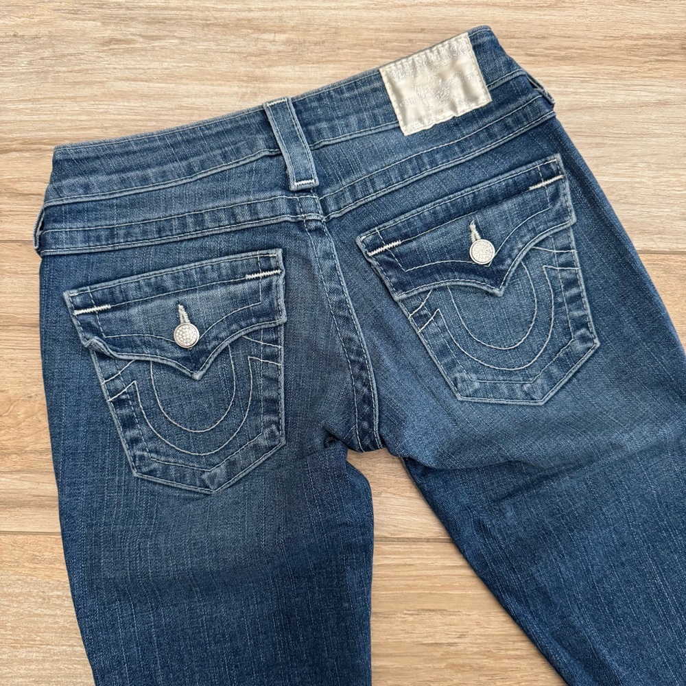 True Religion Julie Crystal Pave Jeans - Picture 7 of 15